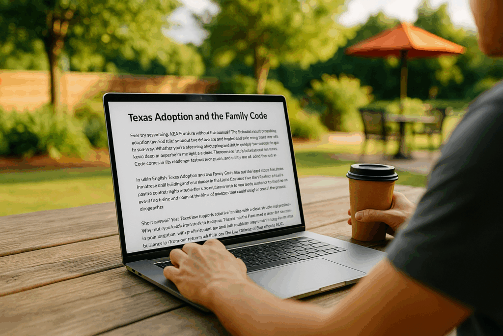 Texas Adoption and the Family Code