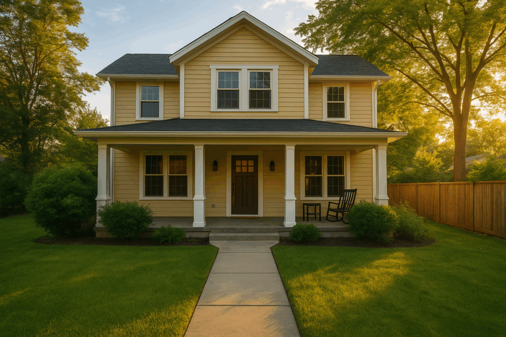 An overview of the Texas adoption home study process, featuring a welcoming home environment.
