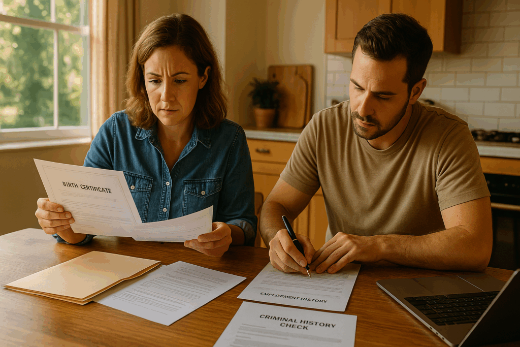 Gathering Required Documents