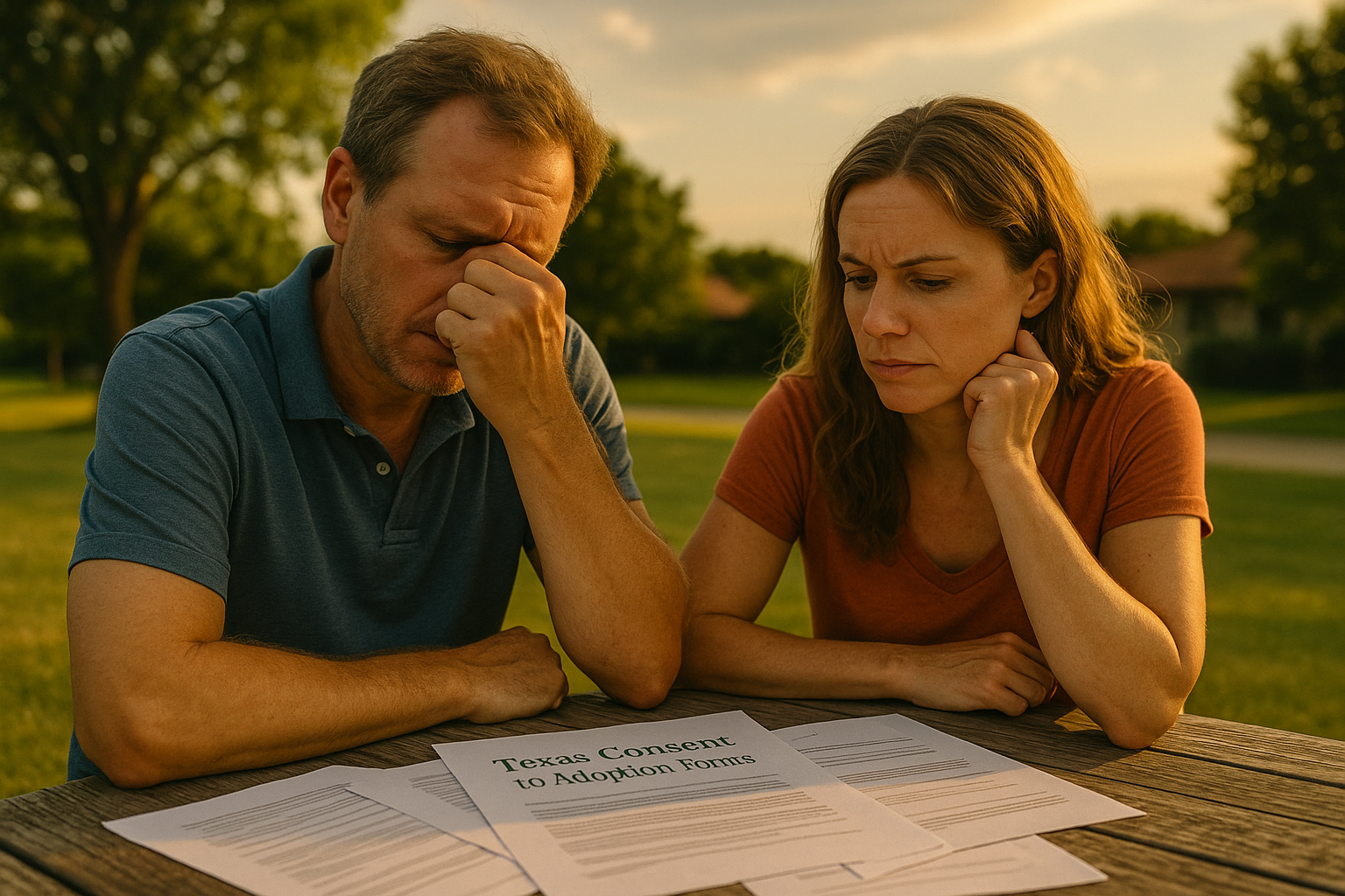 Texas Consent to Adoption Forms