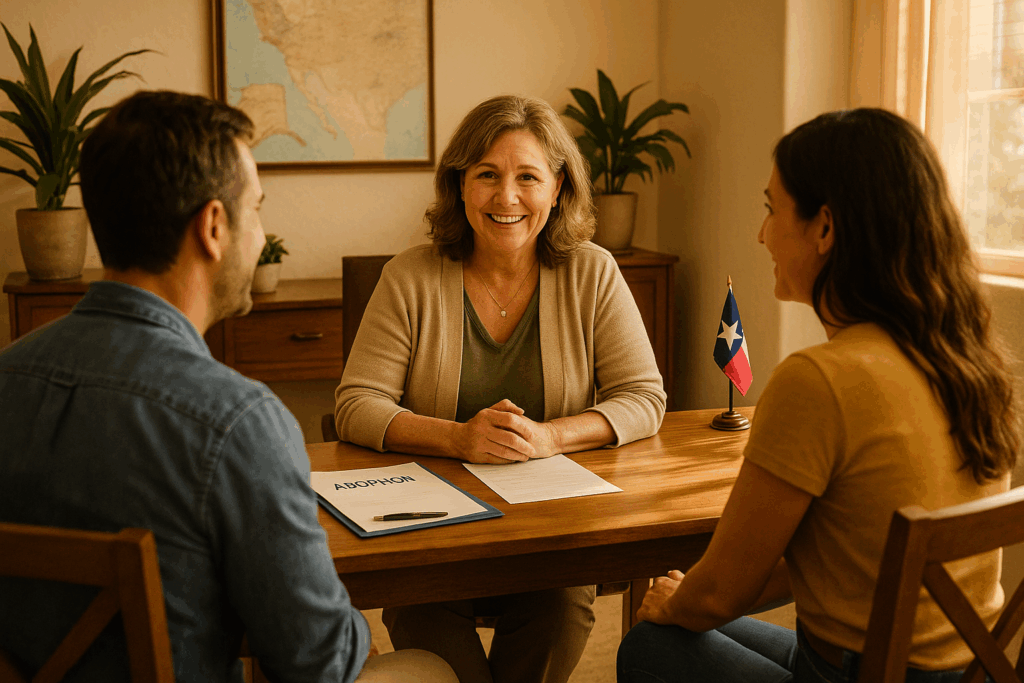 The role of the adoption agency in the adoption process.