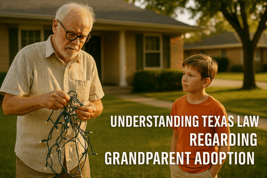 Understanding Texas law regarding grandparent adoption.