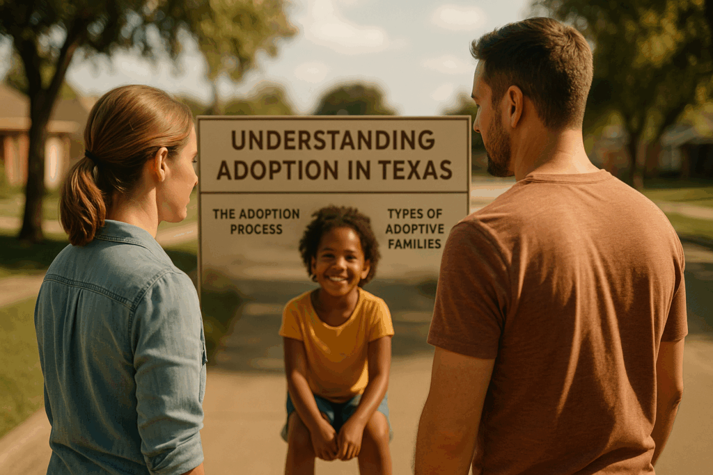 Understanding adoption in Texas, including the adoption process and types of adoptive families. how to adopt a child in Texas
