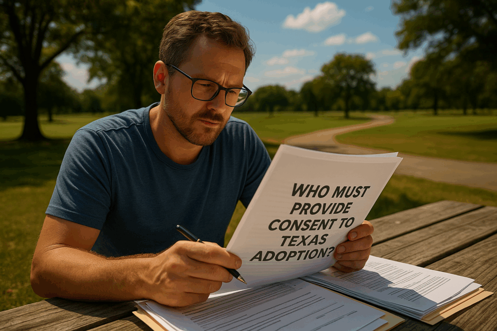 Who Must Provide Consent to Texas Adoption