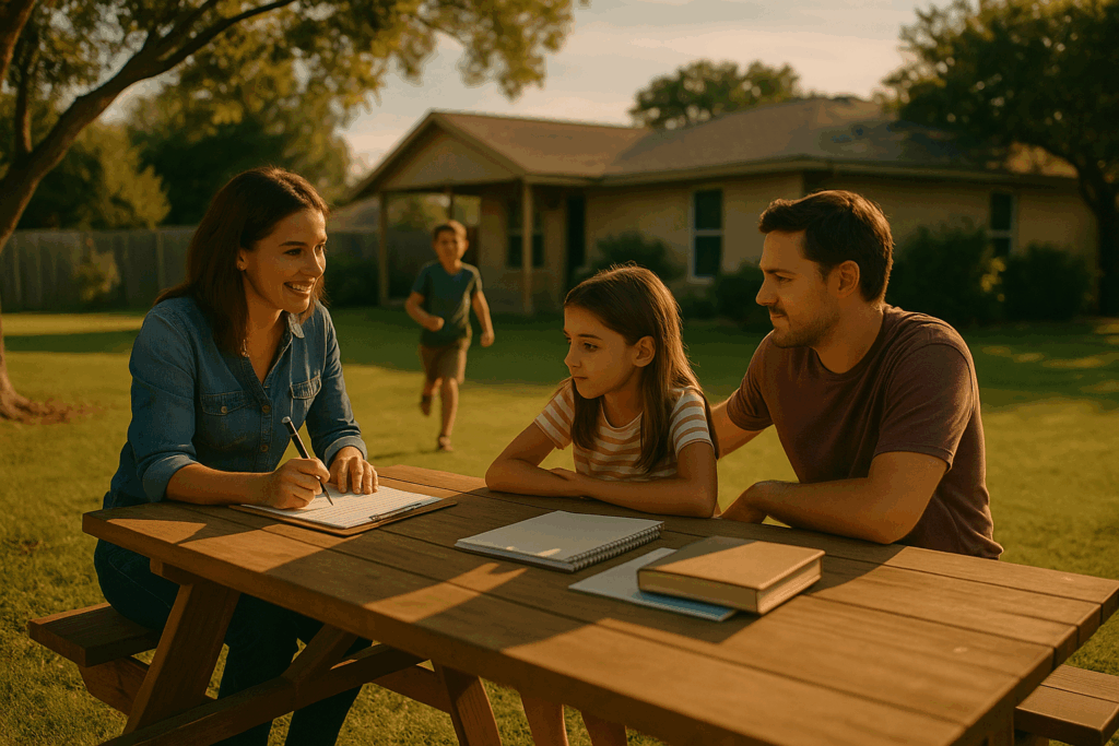 Post-adoption requirements for adoptive families in Texas.